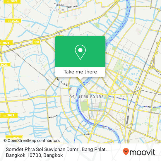 Somdet Phra Soi Suwichan Damri, Bang Phlat, Bangkok 10700 map