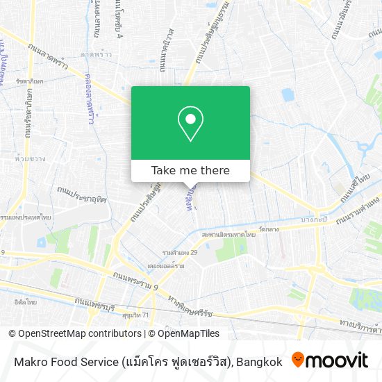 Makro Food Service (แม็คโคร ฟูดเซอร์วิส) map