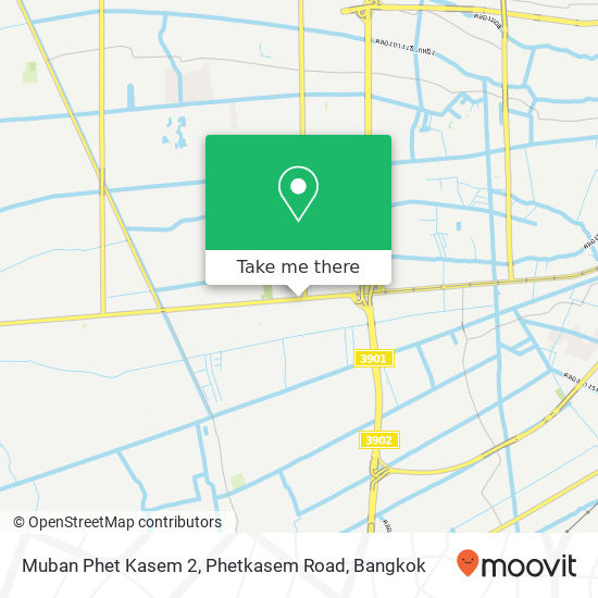 Muban Phet Kasem 2, Phetkasem Road map
