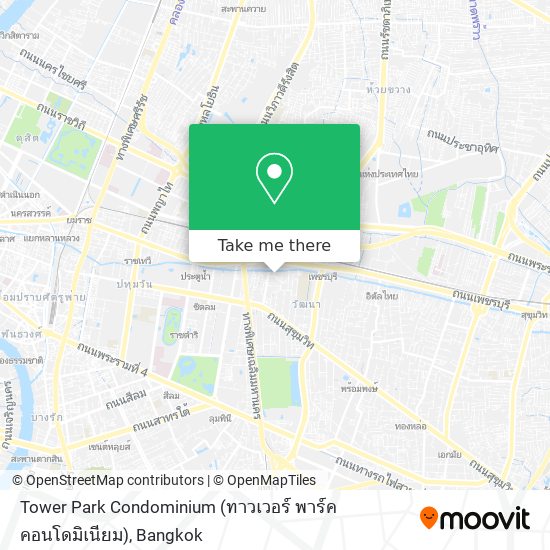 Tower Park Condominium (ทาวเวอร์ พาร์ค คอนโดมิเนียม) map