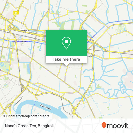 Nana's Green Tea map