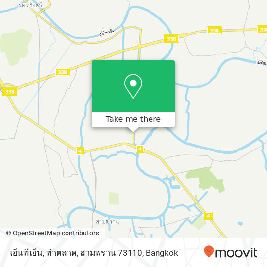 เอ็นทีเอ็น, ท่าตลาด, สามพราน 73110 map