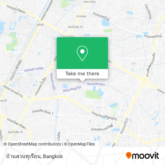บ้านสวนทุเรียน map