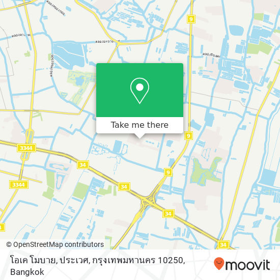 โอเค โมบาย, ประเวศ, กรุงเทพมหานคร 10250 map
