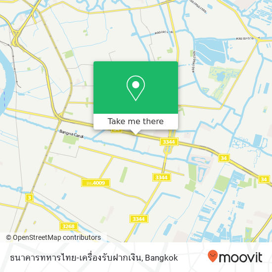 ธนาคารทหารไทย-เครื่องรับฝากเงิน map