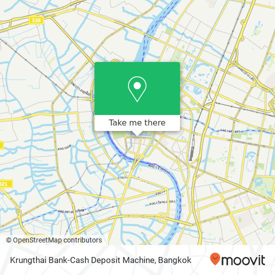 Krungthai Bank-Cash Deposit Machine map