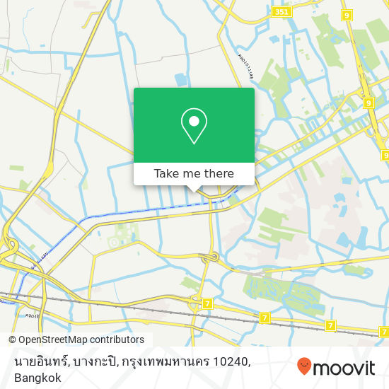 นายอินทร์, บางกะปิ, กรุงเทพมหานคร 10240 map