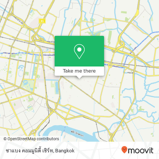 ซาแบง คอมมูนิตี้ เชิร์ท map