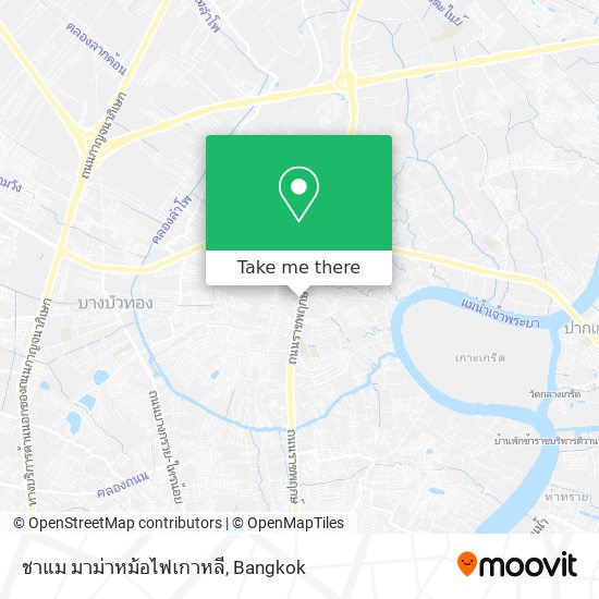 ชาแม มาม่าหม้อไฟเกาหลี map