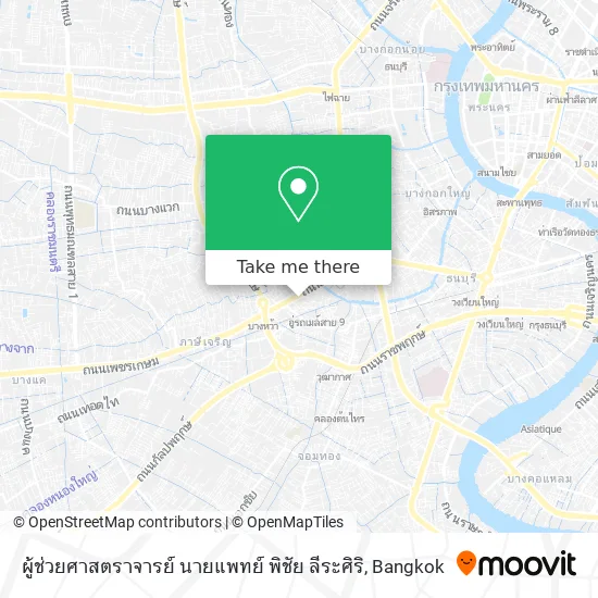 ผู้ช่วยศาสตราจารย์ นายแพทย์ พิชัย ลีระศิริ map
