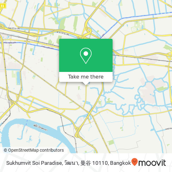 Sukhumvit Soi Paradise, วัฒนา, 曼谷 10110 map