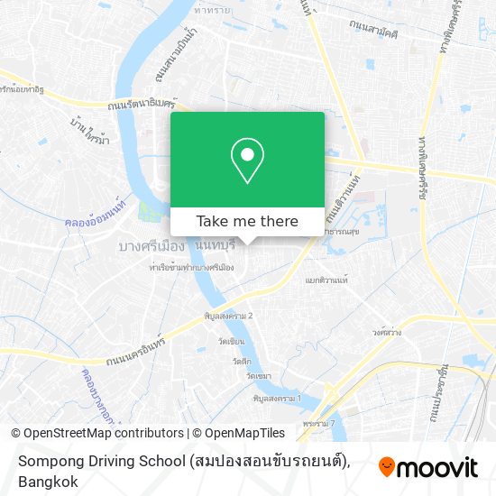 Sompong Driving School (สมปองสอนขับรถยนต์) map