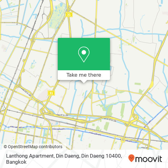 Lanthong Apartment, Din Daeng, Din Daeng 10400 map