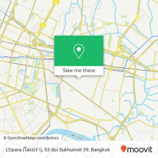 L'Opera (โลเปร่า), 53 Soi Sukhumvit 39 map