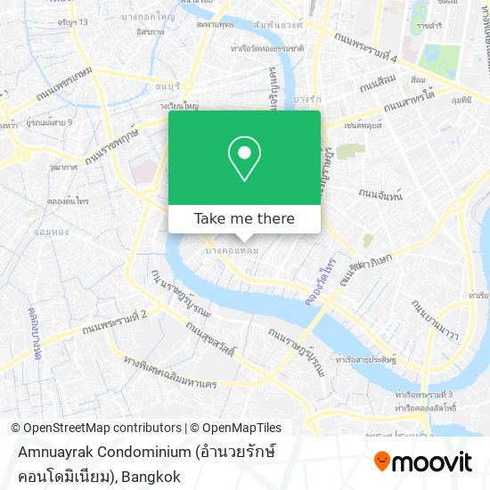 Amnuayrak Condominium (อำนวยรักษ์คอนโดมิเนียม) map