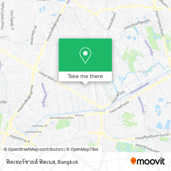 ฟิตเซอร์ซายส์ ฟิตเนส map