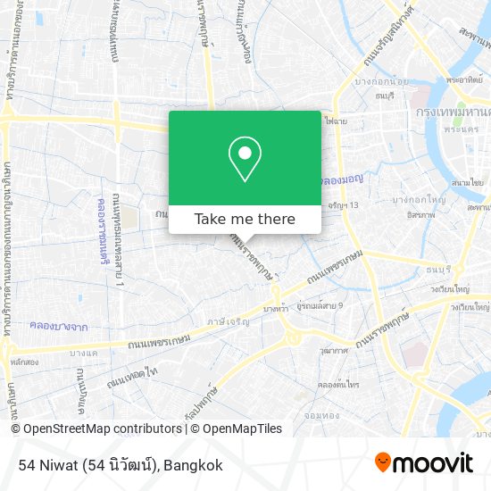 54 Niwat (54 นิวัฒน์) map