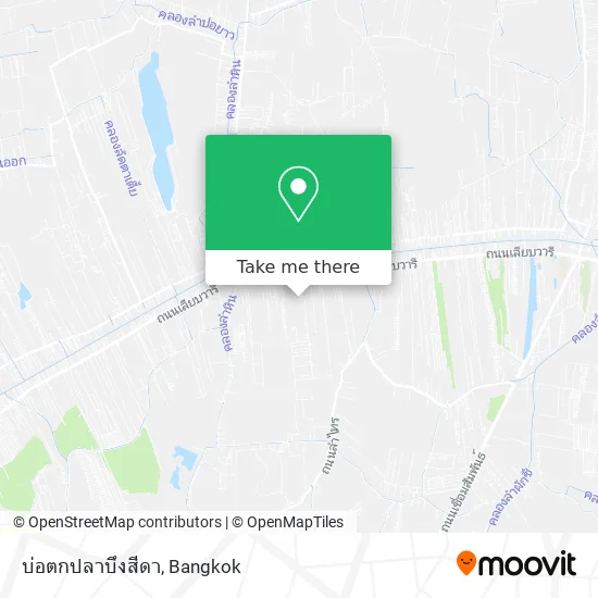 บ่อตกปลาบึงสีดา map