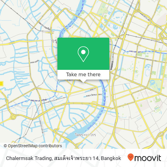 Chalermsak Trading, สมเด็จเจ้าพระยา 14 map