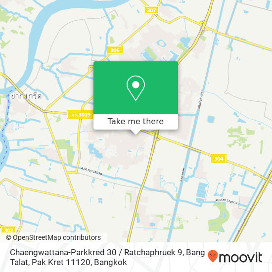 Chaengwattana-Parkkred 30 / Ratchaphruek 9, Bang Talat, Pak Kret 11120 map