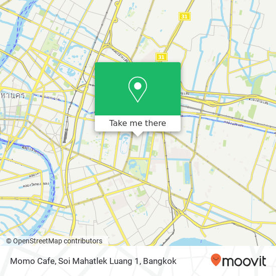 Momo Cafe, Soi Mahatlek Luang 1 map