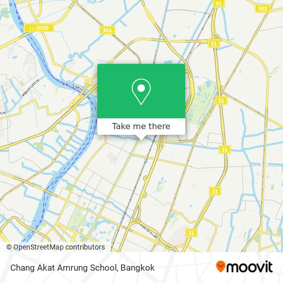 Chang Akat Amrung School map