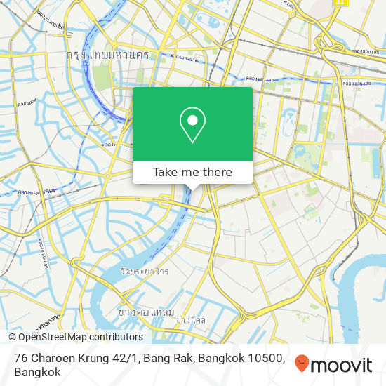 76 Charoen Krung 42 / 1, Bang Rak, Bangkok 10500 map