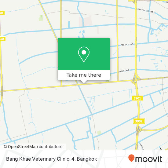 Bang Khae Veterinary Clinic, 4 map
