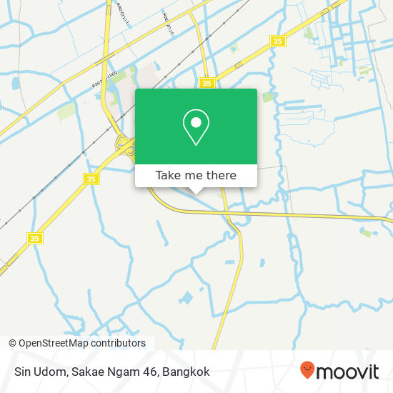 Sin Udom, Sakae Ngam 46 map