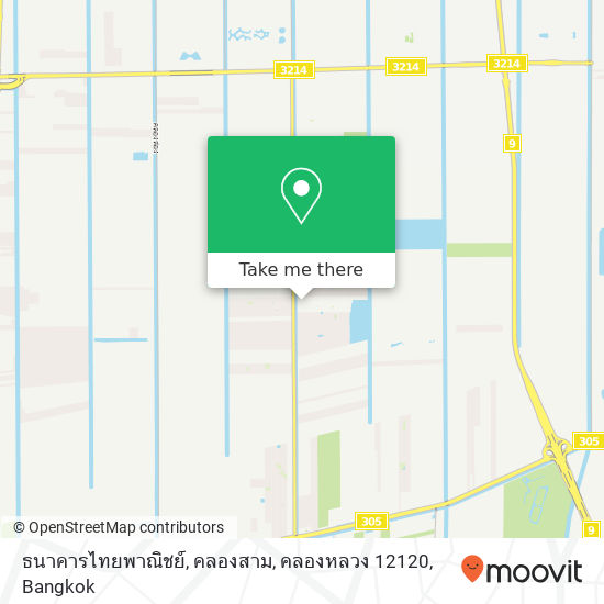 ธนาคารไทยพาณิชย์, คลองสาม, คลองหลวง 12120 map