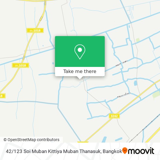 42 / 123 Soi Muban Kittiya Muban Thanasuk map