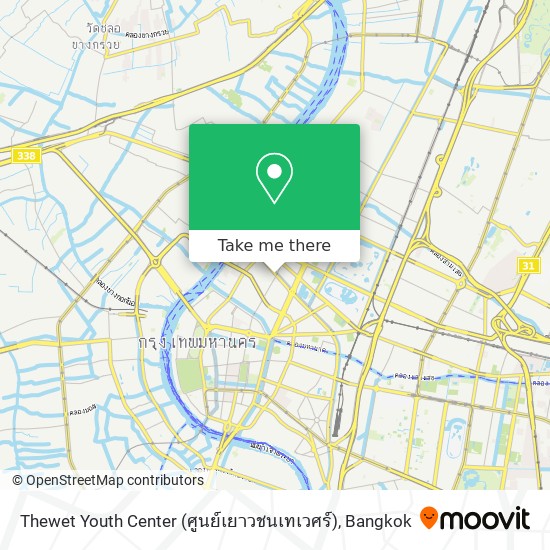 Thewet Youth Center (ศูนย์เยาวชนเทเวศร์) map