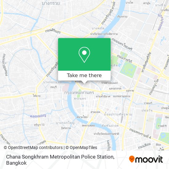 Chana Songkhram Metropolitan Police Station map