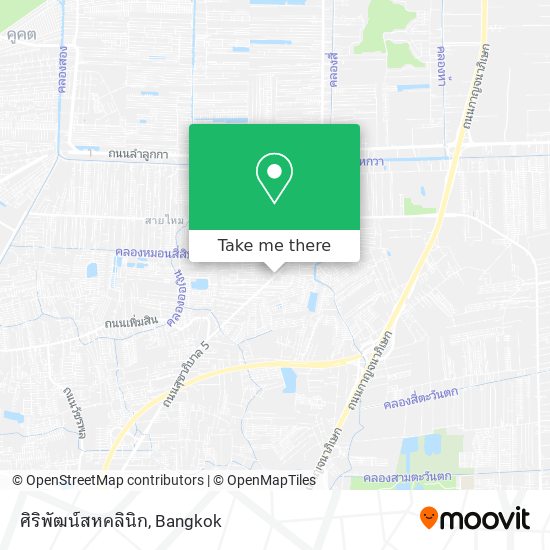 ศิริพัฒน์สหคลินิก map