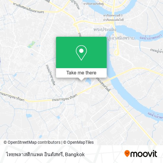 ไทยพลาสติกแพค อินดัสทรี map