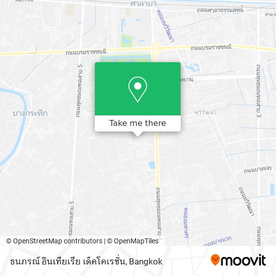 ธนภรณ์ อินเทียเรีย เด็คโคเรชั่น map