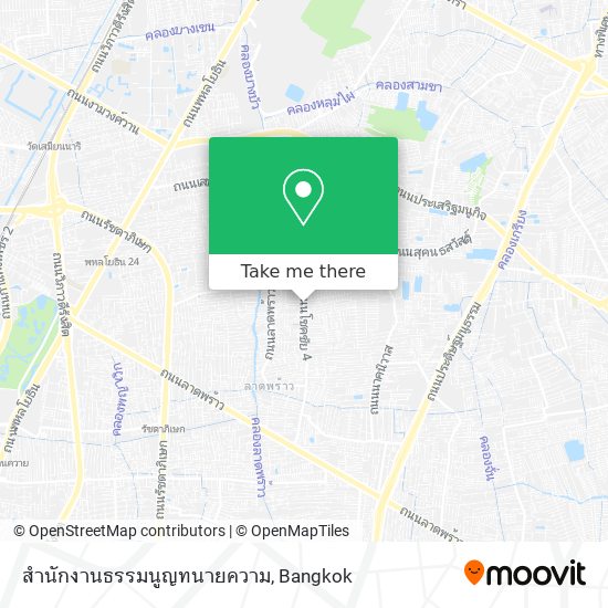 สำนักงานธรรมนูญทนายความ map