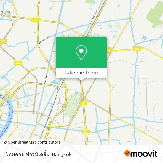 ไทยคอม ฟาวน์เดชั่น map