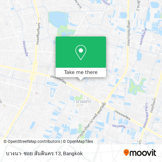 บางนา- ซอย สันตินคร 13 map