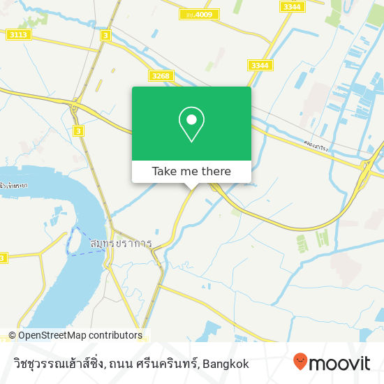 วิชชุวรรณเฮ้าส์ซิ่ง, ถนน ศรีนครินทร์ map