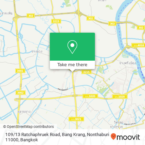 109 / 13 Ratchaphruek Road, Bang Krang, Nonthaburi 11000 map