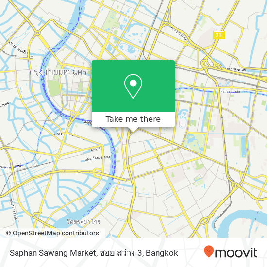 Saphan Sawang Market, ซอย สว่าง 3 map
