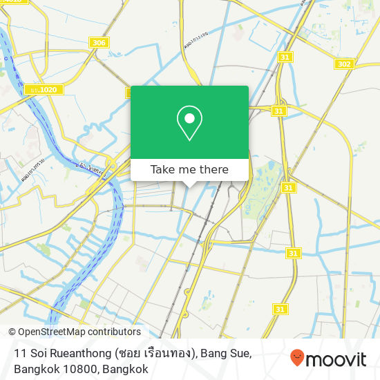 11 Soi Rueanthong (ซอย เรือนทอง), Bang Sue, Bangkok 10800 map