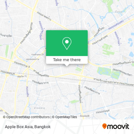 Apple Box Asia map