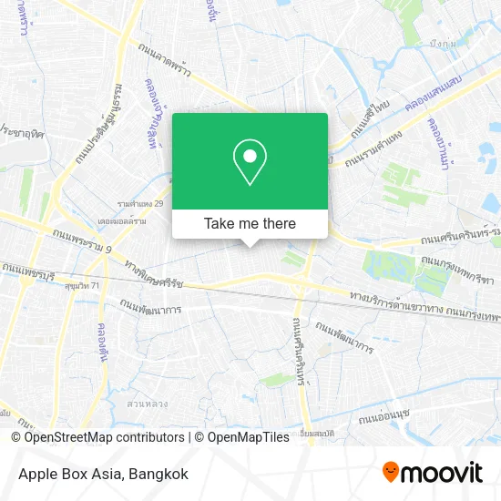 Apple Box Asia map