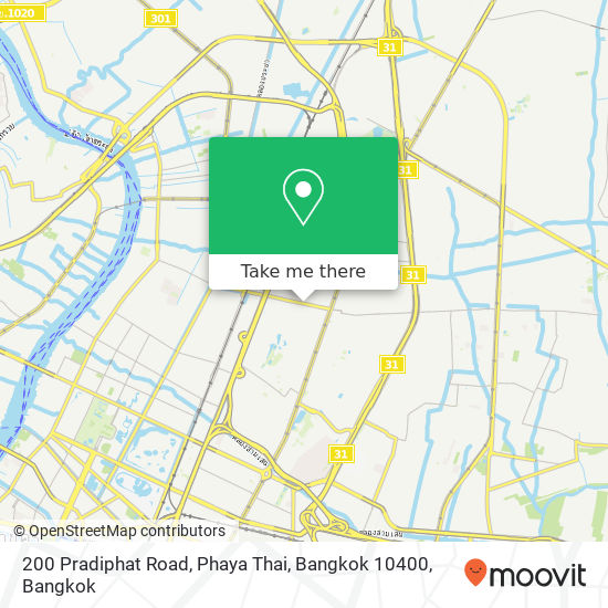 200 Pradiphat Road, Phaya Thai, Bangkok 10400 map