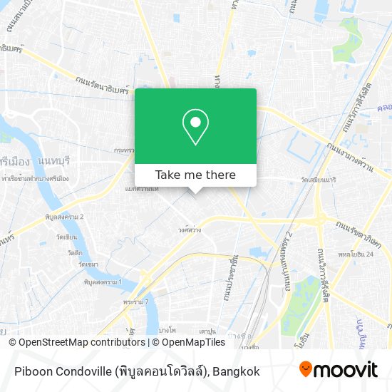 Piboon Condoville (พิบูลคอนโดวิลล์) map