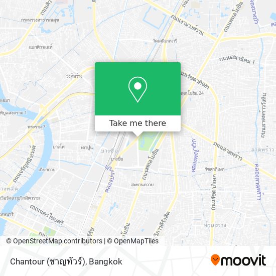 Chantour (ชาญทัวร์) map