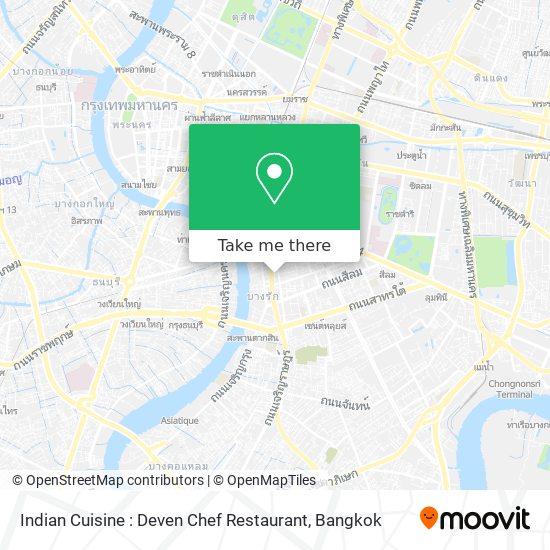 Indian Cuisine : Deven Chef Restaurant map