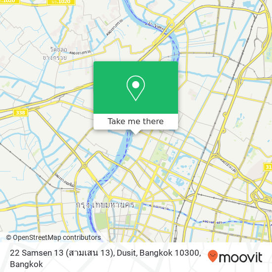 22 Samsen 13 (สามเสน 13), Dusit, Bangkok 10300 map